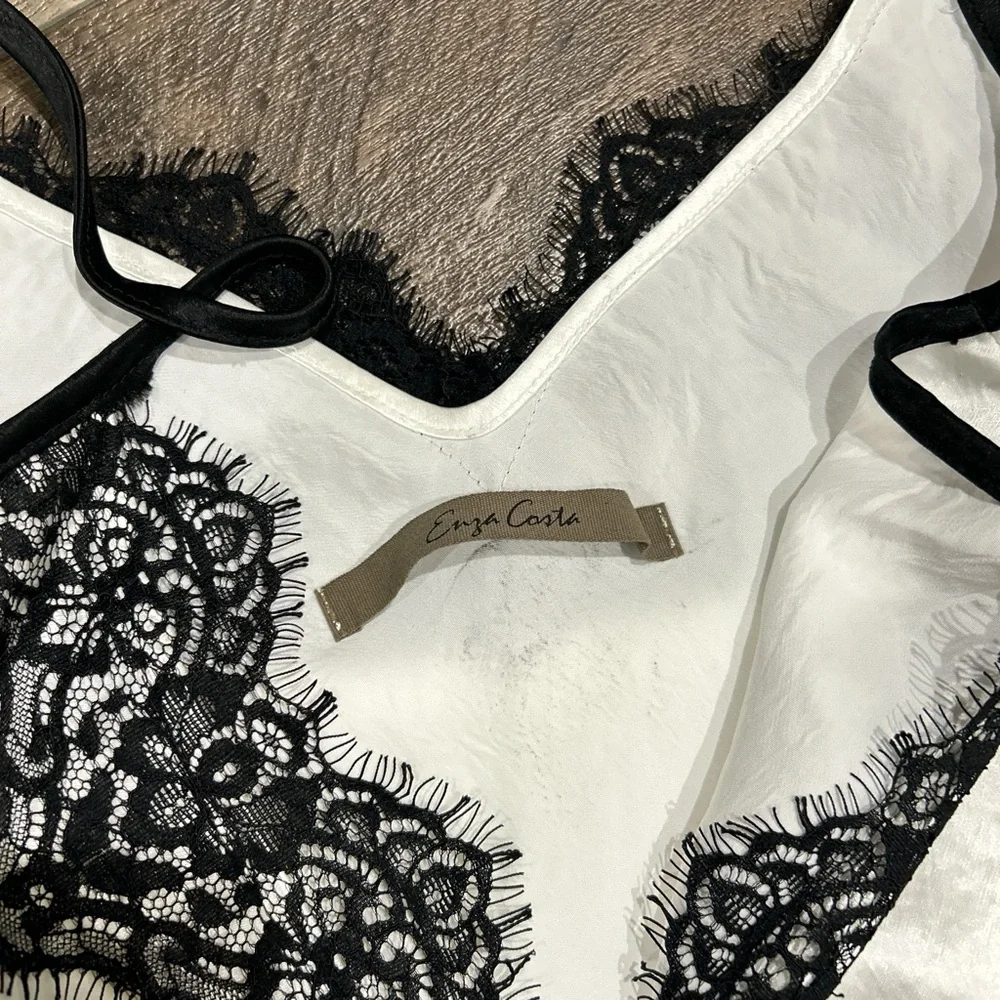 Enza Costa hammered satin slip dress - Picture 3 of 8